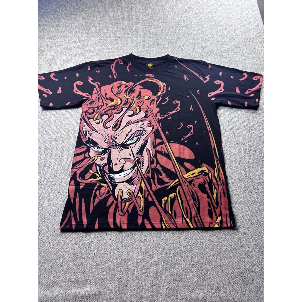 Crown Marvel Comics Spiderman Carnage AOP Shirt Men Cartoon Animation
